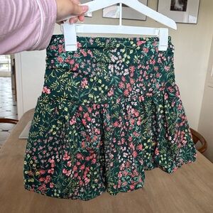 Elegant Floral A-Line Skirt